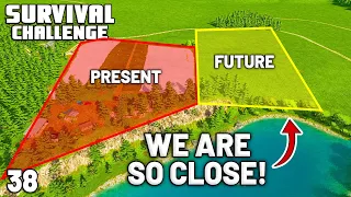 WE ARE SO CLOSE!!! | Survival Challenge | Farming Simulator 22 - EP 38