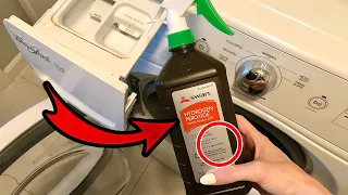 I bet you don’t know THIS Cool Way to use HYDROGEN PEROXIDE! (laundry hack you wish you knew sooner)