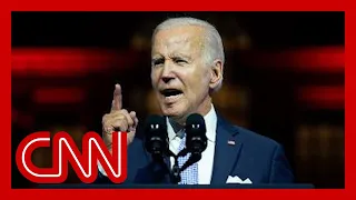 Biden: US democracy cannot survive threat of MAGA Republicans