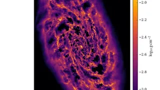 Simulation of the M33 galaxy