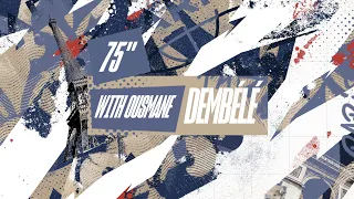 7️⃣5️⃣ seconds with Ousmane Dembélé ! 👀🤔 #WelcomeDembélé 🔴🔵