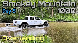 Overlanding the Smokey Mountain 1000 Day 5 | Pine Mountain GA to Charlies Creek Trail in GA