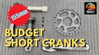 Budget Short Cranks | Goldix 155mm Cranks | Unboxing