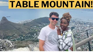 THE TABLE MOUNTAIN IN CAPETOWN 2023 VLOG. ONE OF THE SEVEN WONDERS OF NATURE! KENYAN IN SOUTH AFRICA