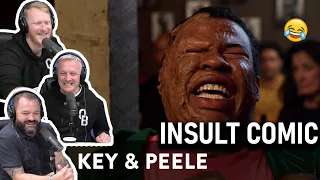 Key & Peele - Insult Comic REACTION!! | OFFICE BLOKES REACT!!