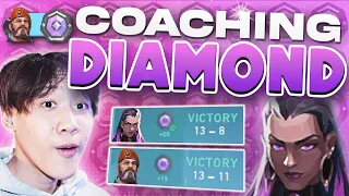 I Coached a Diamond Player That Struggles With Gamesense.. (Valorant)