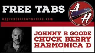 Chuck Berry - Johnny B Goode - Harmonica D - Without bend