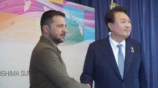Зеленський зустрівся із Президентом Республіки Корея Юн Сок Йолем