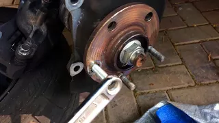 Installing Wheel Studs without special tools