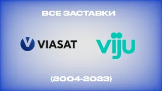 Все заставки каналов Viasat/Viju (2004-2023)