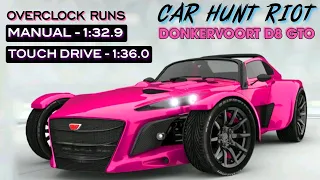 Asphalt 9 Donkervoort D8 GTO : Car hunt Riot • Manual 1:32.9 Touchdrive 1:36.0 • OC Runs Tuscany