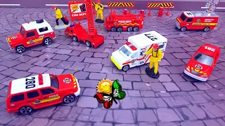 🔥🚒 سيارات الإطفاء: من الألعاب إلى البطولة الحقيقية