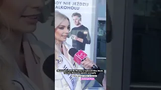 Wzruszajacy hołd dla Ukrainy na wyborach Miss World. Karolina Bielawska ujawnia szczegóły #shorts