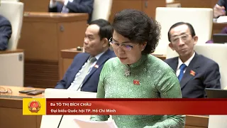 Đại biểu Tô Thị Bích Châu: "Mong Chính phủ và Quốc hội đầu tư cho giao thông miền Nam"