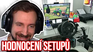 HODNOTÍM VAŠE SETUPY!