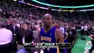 Kobe Busting Shaq and Geting in a fight! Shaq punches Kobe!!!