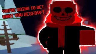 THIS CHARACTER OP!!! Undertale Infinity GG!Underfell Sans Gameplay