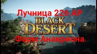 Black Desert - Лучница 226 AP - Фарм Анакреона