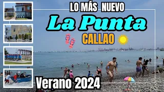 Verano 2024 en LA PUNTA Callao Perú 🇵🇪 Así se vive un día de Playa