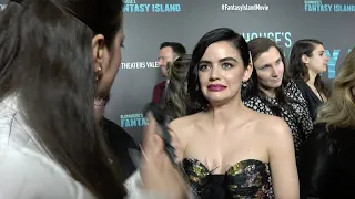 Burning Questions with Lucy Hale, Michael Peña, Charlotte McKinney, Ryan & cast from Fantasy Island