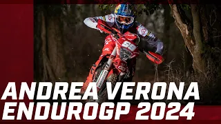 Andrea Verona is FULL GAS into EnduroGP ’24!