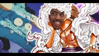 Luffy Gear 5 vs Kaido but with Calebcity sound effects