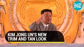 Watch: North Korea leader Kim Jong Un sheds weight, appears thinner & energetic at a military parade