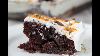 Butterfinger Cake -- One of My Most Popular Desserts