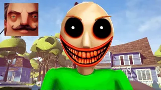 Hello Neighbor - My New Neighbor Baldi Exe Act 2 Gameplay Walkthrough