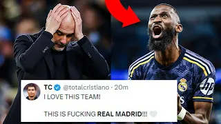 FOOTBALL WORLD REACT TO REAL MADRID KNOCKING MANCHESTER CITY OUT OF CHAMPIONS LEAGUE