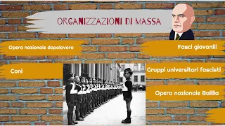 L'Italia fascista: la costruzione della dittatura e il regime totalitario