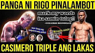 RIGO PINATUMBA NG DALAWANG ULIT | JOHN RIEL CASIMERO VS GUILLERMO RIGONDEAUX