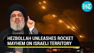 Hezbollah's All-Out Assault On Israel; 100 Rockets Fired From Lebanon Amid Ramadan Escalation