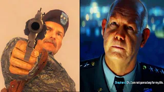 General Sheperd Death Scene MW2 (2009) vs MW3 (2023)
