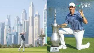 Every Shot from Rory McIlroy's Winning Round of 68 at the 2023 Hero Dubai Desert Classic