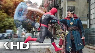 Spider-Man Fights Doctor Strange In The Mirror Dimension Scene - Spider-Man: No Way Home (2021)