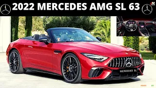 2022 Mercedes AMG SL 63 Revealed - Exterior Features