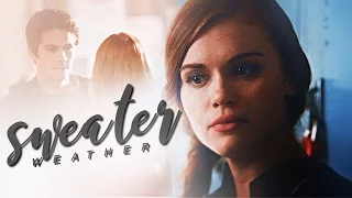 stiles + lydia | it's too cold for you here [6x03]