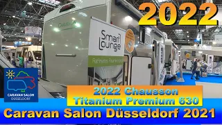 2022 Chausson Titanium Premium 630 Walkaround Caravan Salon Düsseldorf 2021