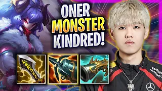 ONER IS A MONSTER WITH KINDRED! - T1 Oner Plays Kindred JUNGLE vs Rek'sai! | Season 2024