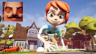 Hello Neighbor - My New Neighbor Ben 10 Big Gwen Tennyson Act 1 Gameplay Walkthrough