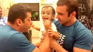 All Videos Of Salman Khan Playing With CUTE Baby Ahil