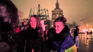 Євромайдан - 21-22.11.2013р.Інтерв'ю з простими учасниками (2)