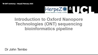 Basic bioinformatics for Oxford Nanopore sequencing data analysis