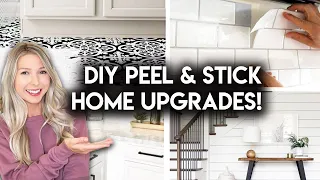 5 RENTER FRIENDLY PEEL & STICK PRODUCTS | REMOVABLE UPGRADES