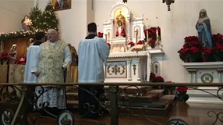 TRADITIONAL LATIN MASS: Feast of the Holy Name of Jesus - Jan. 5, 2020 -