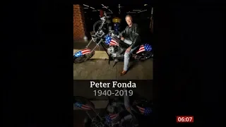 Peter Fonda passes away (1940 - 2019) (USA) - BBC News - 17th August 2019