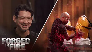 Forged in Fire: The Sica Sword DEMOLISHES DUMMIES in the Final Round (Season 5)