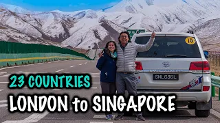 Singapore Car Road Trip from London via Iran, China, Bosnia, Kyrgyzstan to Singapore