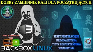 Distro do pracy - Backbox 8.1 Linux Wardriving etyczny hacking testy bezpieczeństwa Real hardware